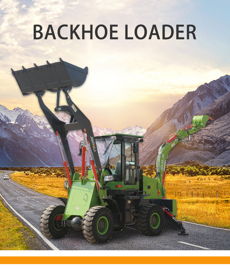 Mini excavator backhoe mini cargadora wheel backhoe loader Retroescabadoras
