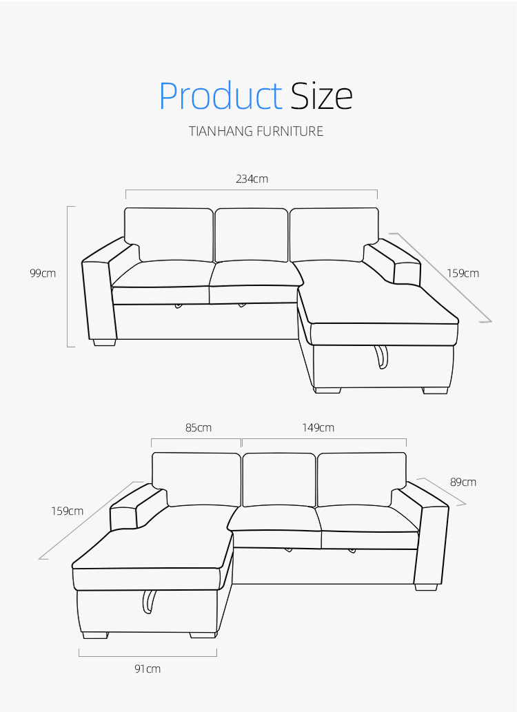 Wholesale Arabic style and popular fabric sofa set for living room Reclining sleeper sofa bed