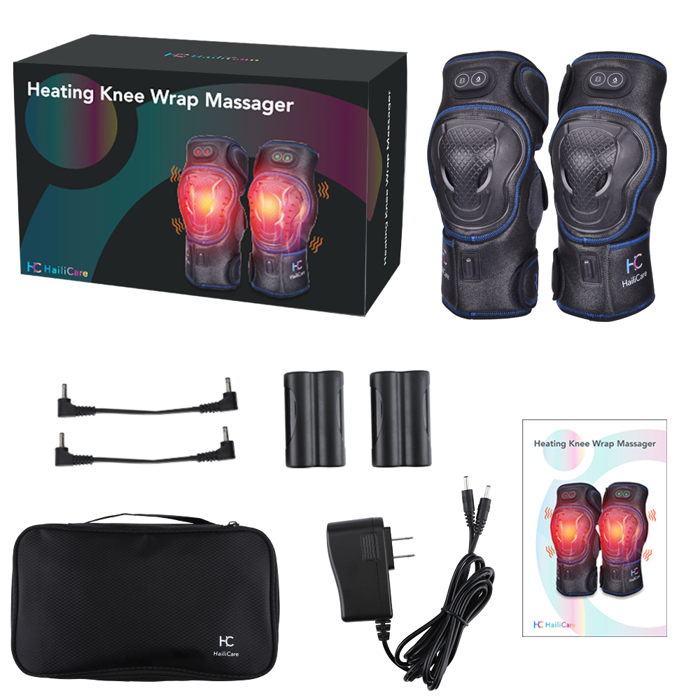 Hailicare Physiotherapy Knee Arthritis Elbow Pain Rheumatism Vibration Infrared Heated Therapy Knee Massager