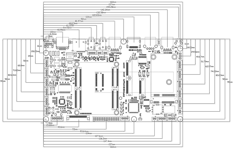 Rongpin RK3399 Rockchip Six core A72+A53 Android ubuntu Linux open source board evaluation board RD3399