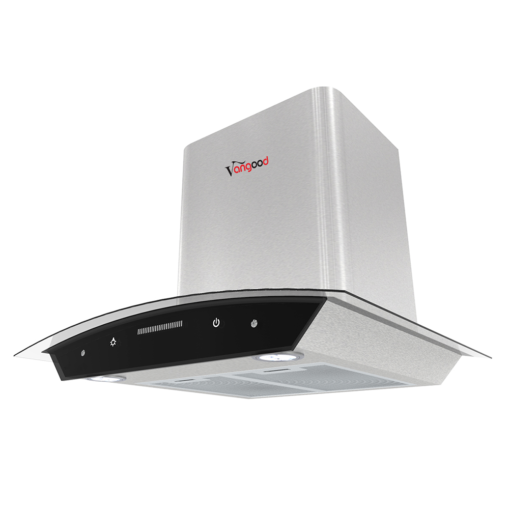 wall mounted range hoods 60cm touch control