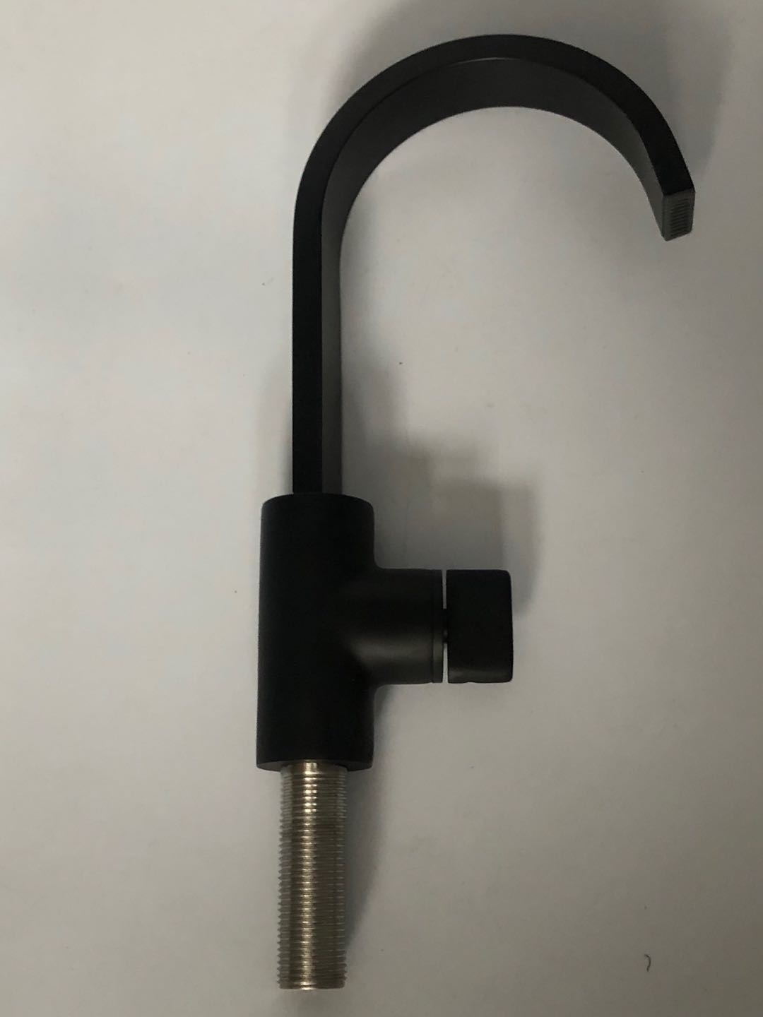 Black kitchen faucet