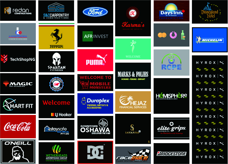 Factory Price Custom Design Printed Rubber Foot Mat Wholesale Door Mats