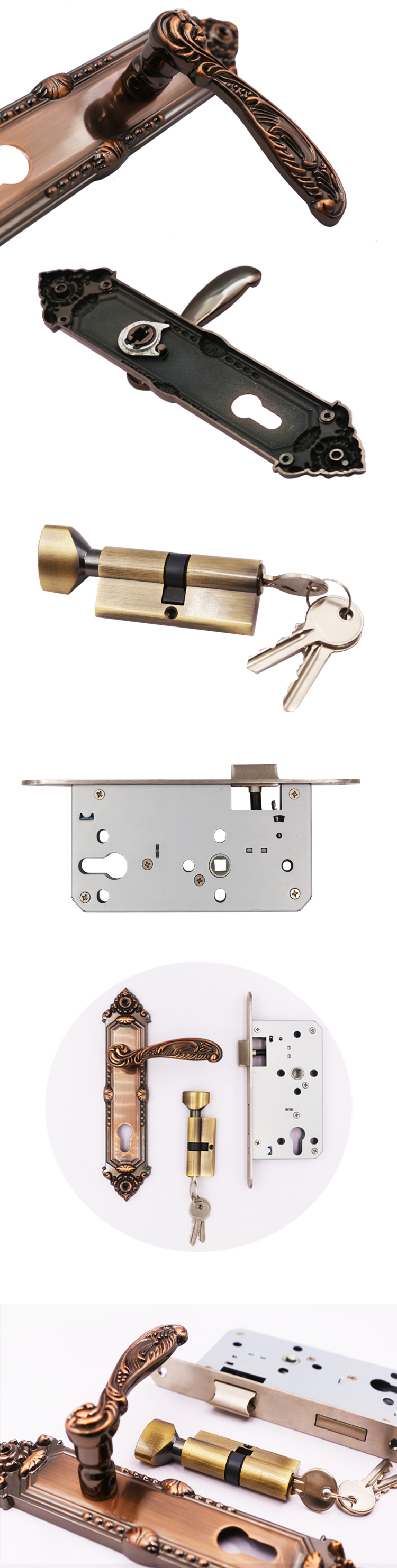 2020 China New Design High security Warehouse Wholesale, Aluminum Easy to Install Door Lock//