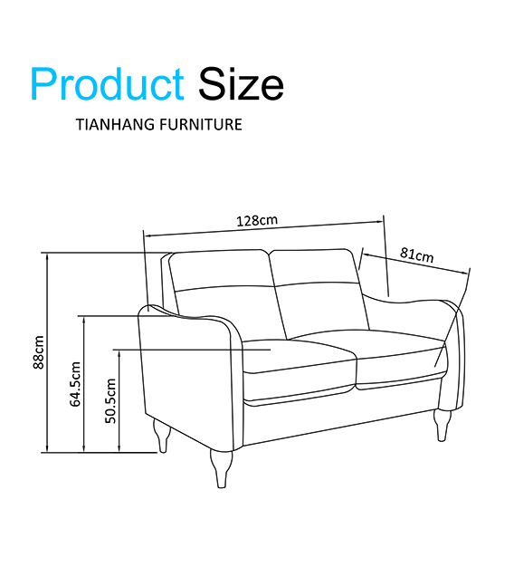 Modern fabric European style  Cheap sofa set sectional Lounge living room sofa set
