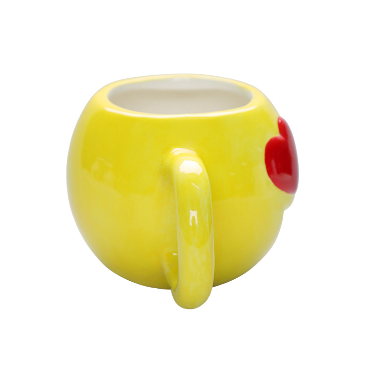 Ceramic Milk Cup Coffee Mug Tea Mug Drinking Cup Eco-friendly Drinkware With Smiling Face
