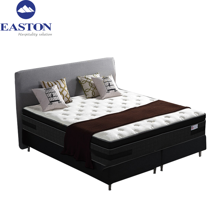 Chinese Quality Suppliers Produced Luxury 5 Star Deluxe Hotel Mattress Own Brand Excellent Products