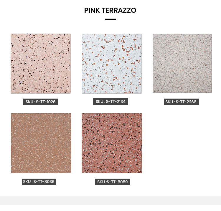 Samistone High Quality Cheap Terrazzo Tile Size For Floor