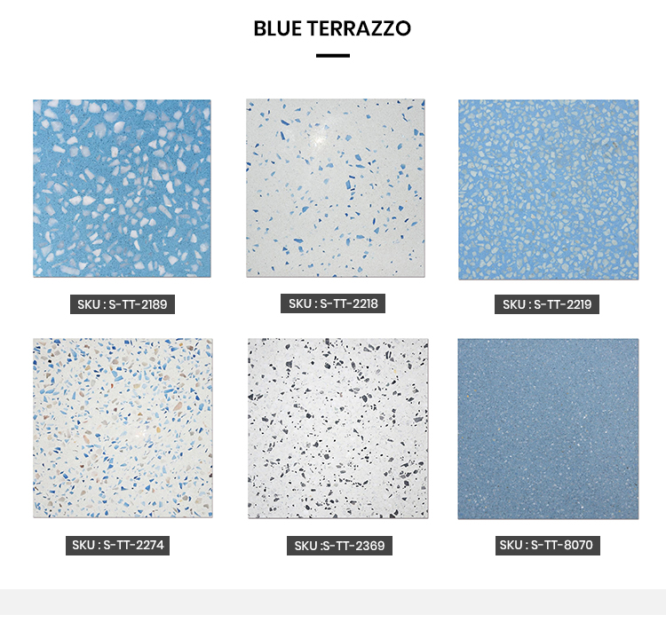 Samistone High Quality Cheap Terrazzo Tile Size For Floor