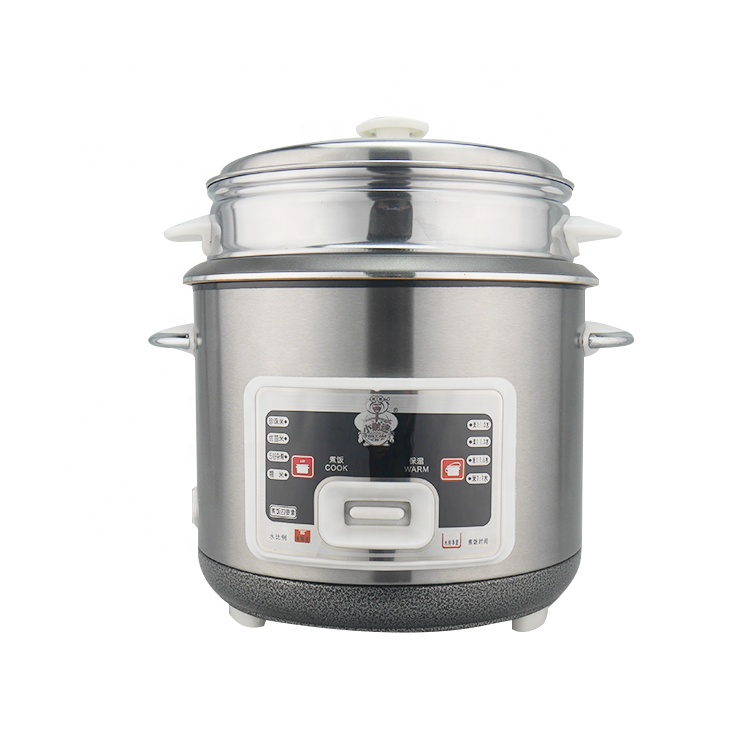 Home Electric 5L 6L Double Layer Multifunction Electric Rice Cooker With Steamer