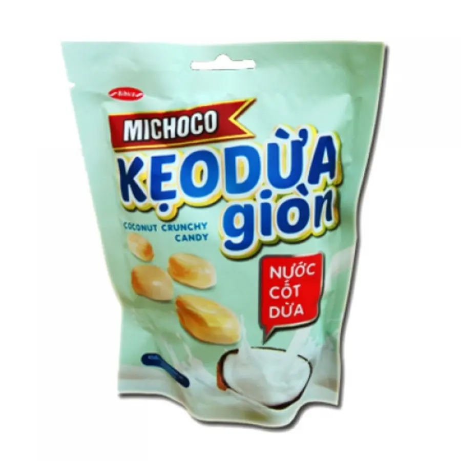 Кокосовые жесткие конфеты Bibica Michoco 100 г/конфеты Bibica из Вьетнама