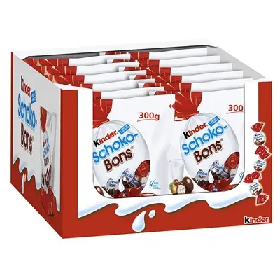 Kinder Choco Bons 300 г | Оптовая продажа, шоколадный сюрприз, дешевая цена