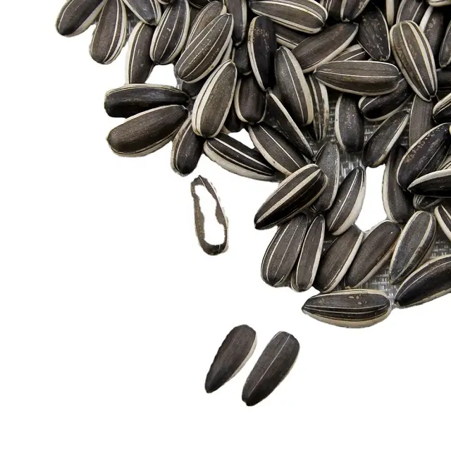 New Crop Black Sunflower Seeds In Shell Natural Sunflower Seeds Kernels Small Black Sunflower Seeds