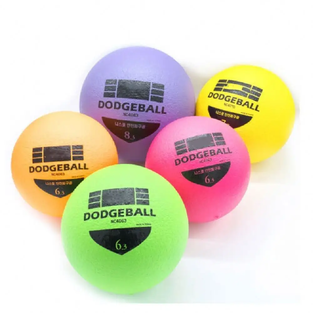 Оптовая продажа, ограниченный отскок из пенополиуретана, спортивный Додж-шар, устойчивый к разрыву, быстрый фитнес-мяч, кикбол, гандбол для игровой площадки