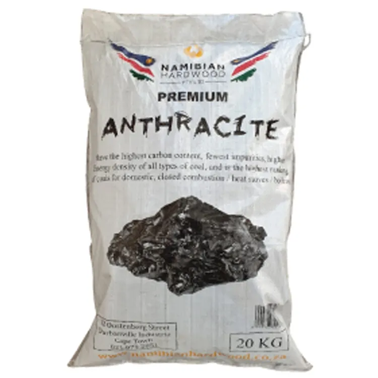 High Heat Contain Superlative Quality 20 KG Premium Anthracite from Top Listed South African Supplier