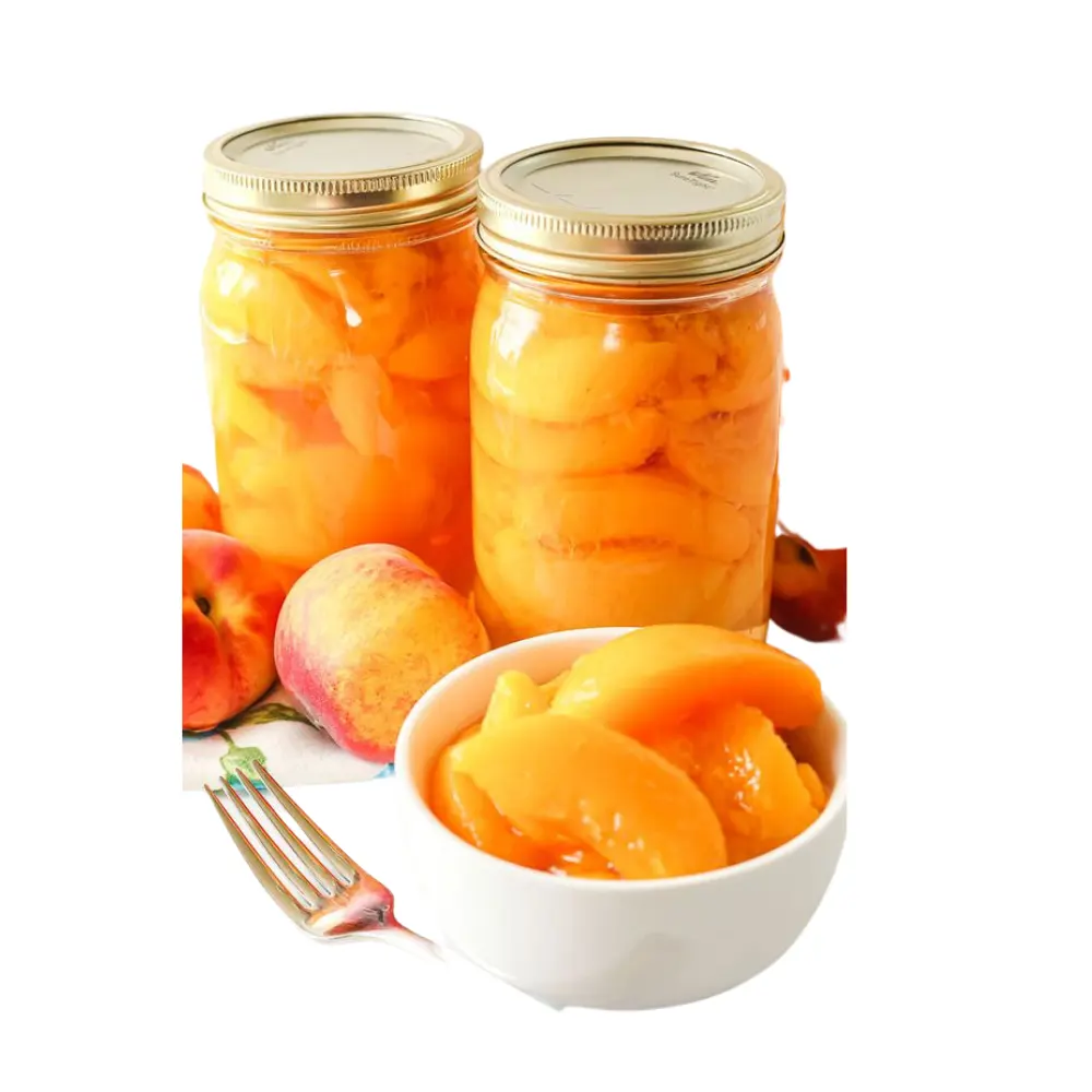 Лидер продаж, консервированный фруктовый консервированный персик в легком сиропе, консервированный желтый персик, быстрая доставка во Вьетнам