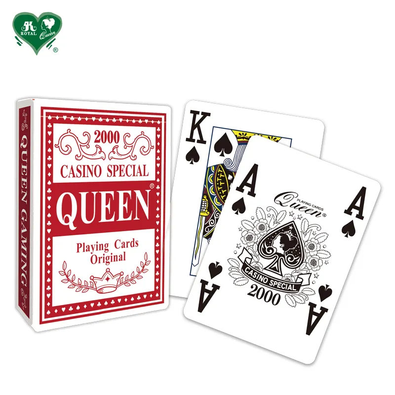 Королевский игровой покер для казино Blackjack Peeker, принимаем бумажные игральные карты