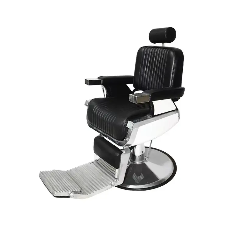 Оптовая продажа, высококачественное комфортное кресло для парикмахерской из кожи с массажной губкой для татуировок