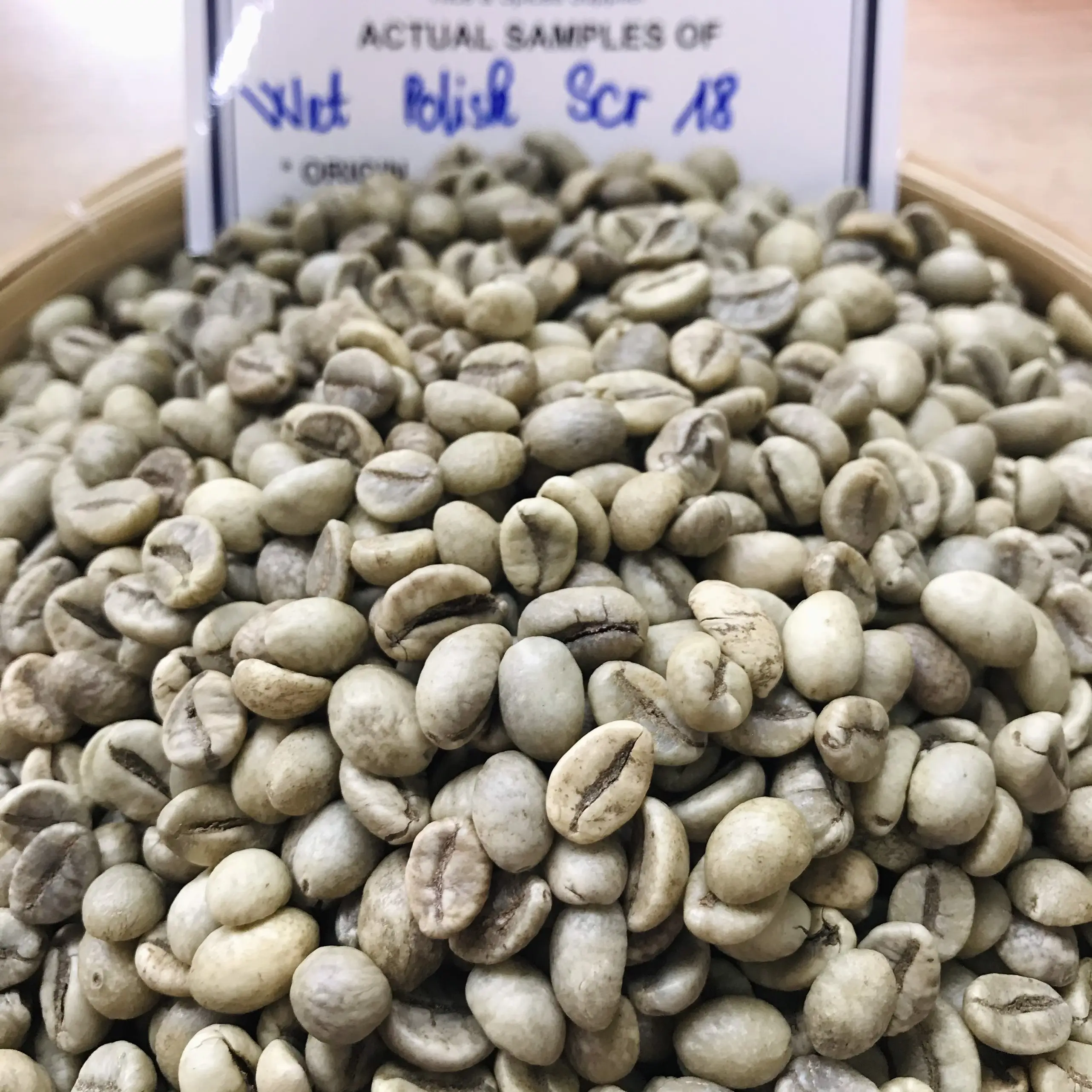 Скидка Vietnam Robusta немытый/чистый/влажный полированный экран 18 и 16 высококачественный кофе-Anna Do W/a + 84982153058