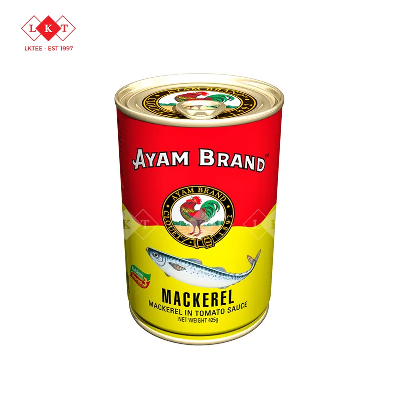 Ayam Brand Mackerel Fish in Tomato Sauce Canned Food
