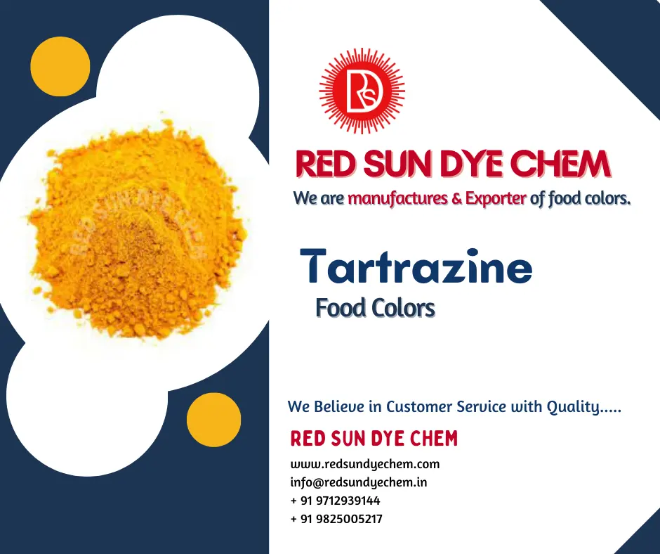 TARTRAZINE - FOOD COLOR