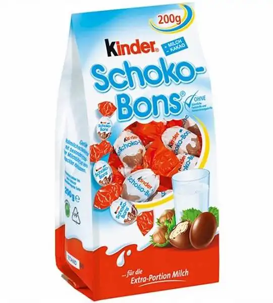 Оригинальный вкус Ferrero Kinder Schoko Bons хрустящий шоколад