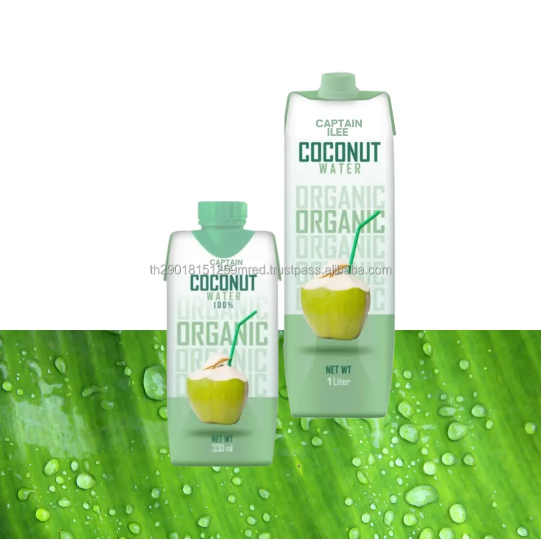 Кокосовый сок воды OEM Prisma бумажная коробка a EVER Co., Ltd продукт из Таиланда 100% органический чистый размер 1000 мл лучшая сахарная пульпа