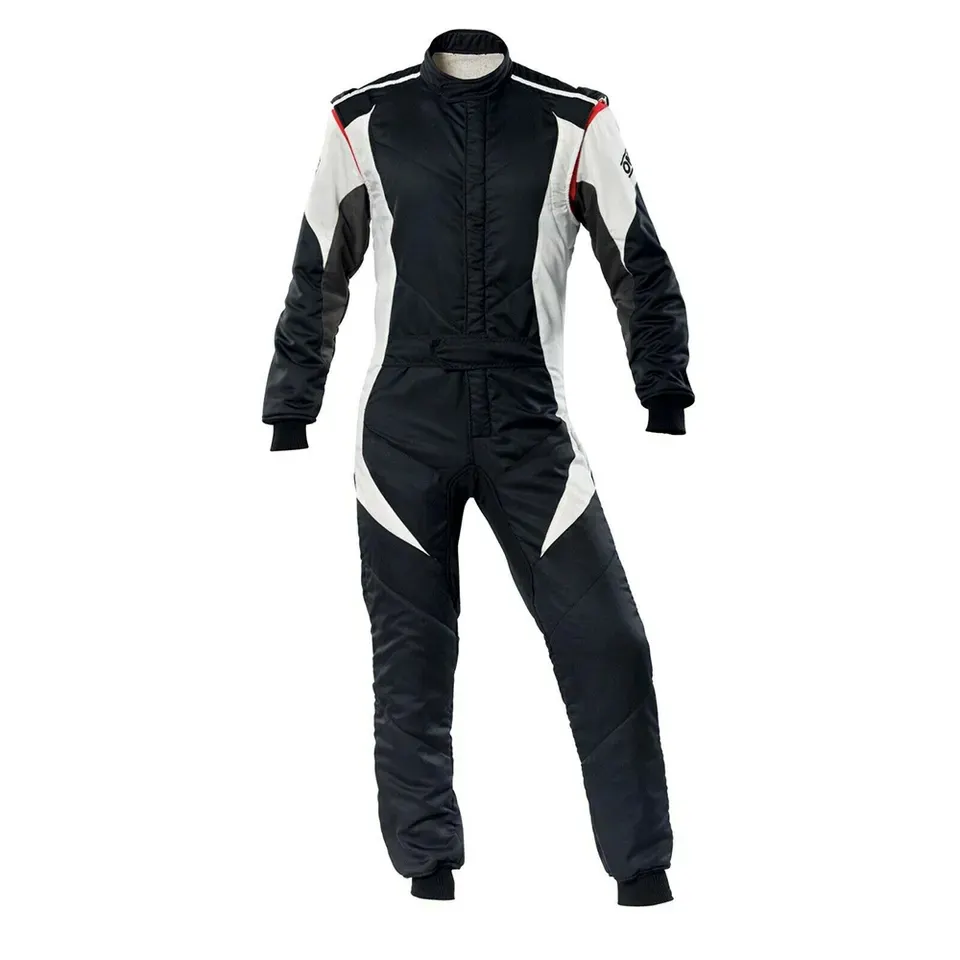 Высокопрочные автомобильные гоночные костюмы из ткани «Кардура» черного цвета, Гоночное оборудование с обслуживанием OEM