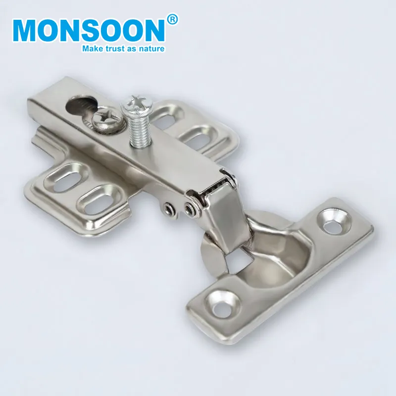 monsoon 4 hole Iron plated cabinet hinge hardware furniture accessories 105 degree cabinet hinge