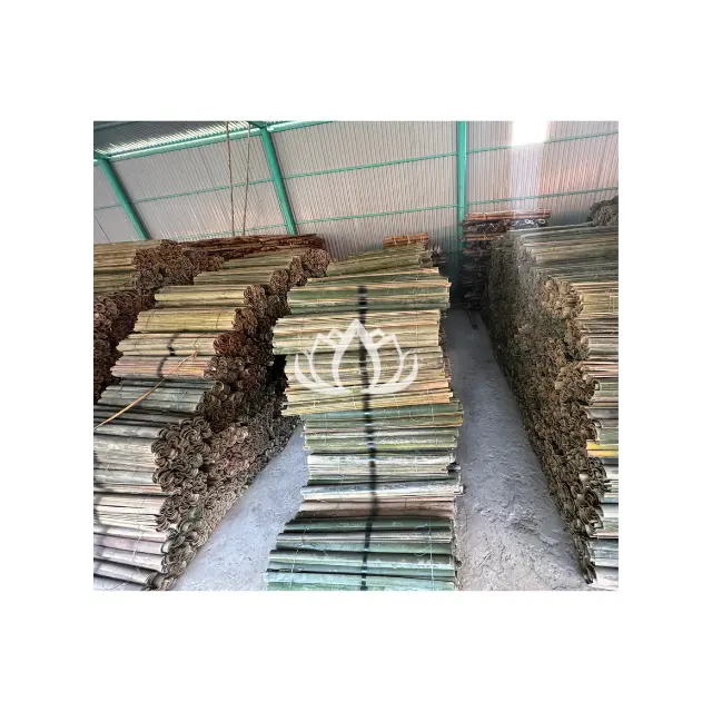 Уникальная полоса бамбука сплит-Вьетнам, лидер продаж, сильный бамбуковый Сплит для сада, бамбуковый столб