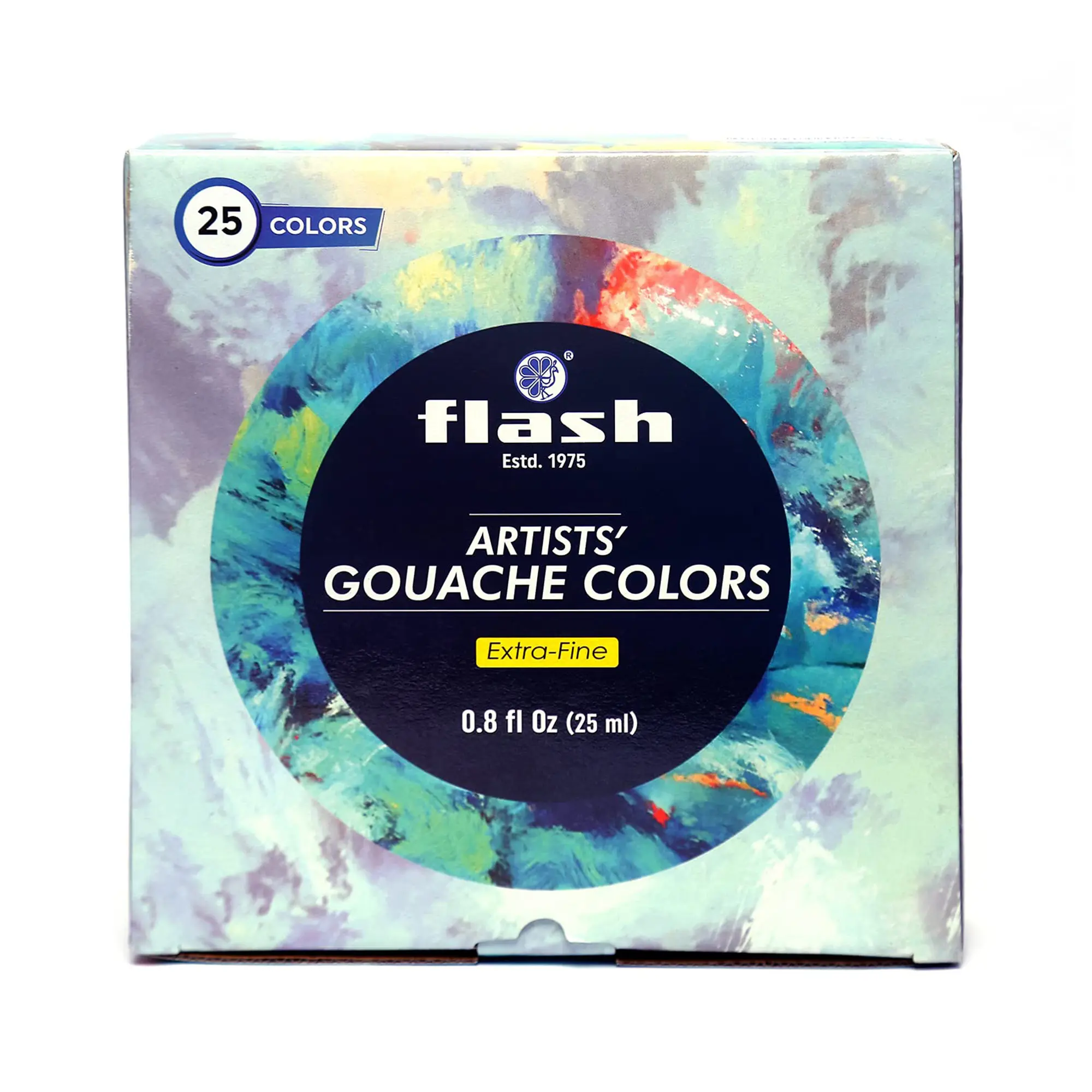 Flash 16 colors gouache paint set 25 ml wholesale Non Toxic Eco Friendly Gouache Colors