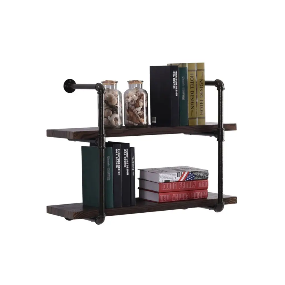 Factory Price Customizable Materials Floating Shelves Books On The Wall Iron Wall Shelf For Room