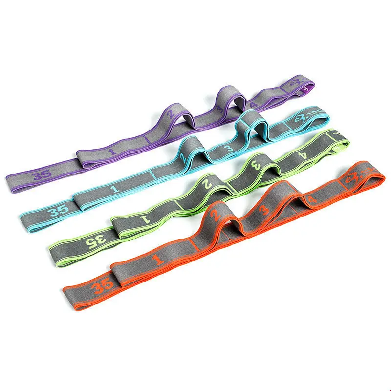 Professional Yoga Non-Latex Elastic Exercise Bands with wholesale price