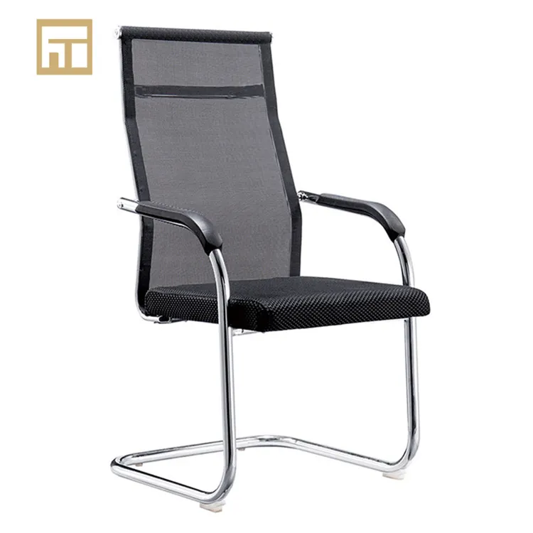 bifma visitor chair suppliers conference room hall chair designs mesh office reception chair table foshan