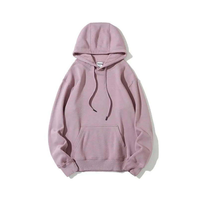 Heavyweight Pullover Winter Fleece Hooded Sweatshirts Hoodie Set Women 2021