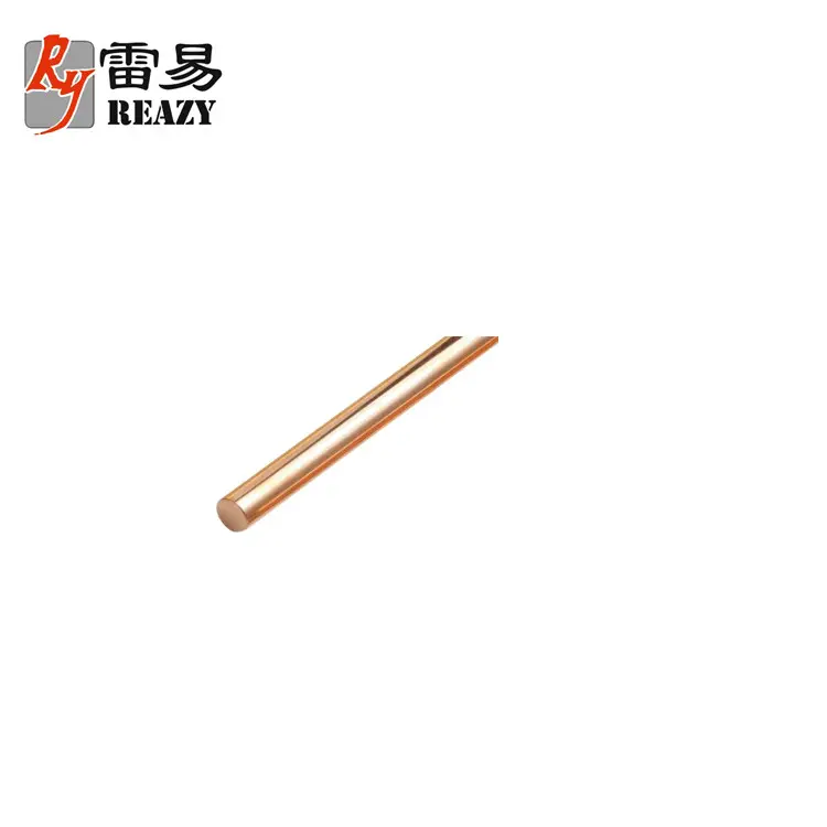 High Quality Lightning Protection Copper Earthing Rods  Grounding Rods 180cm ERC118