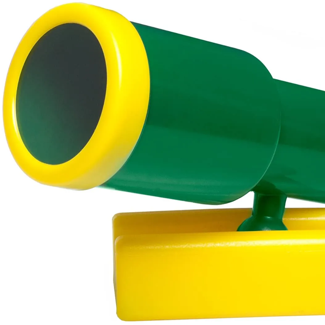 High Quality kids Plastic Playground toy Telescope easy assembly for children outdoor play