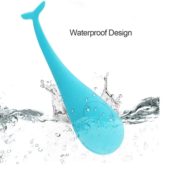 Shopify Dropshipping Whale Voice Jump Egg Design G-Spot Vibrator jump egg