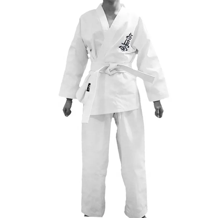 Хит продаж, тренировочная форма kyokushin из полиэстера и хлопка, удобная дышащая форма для карате