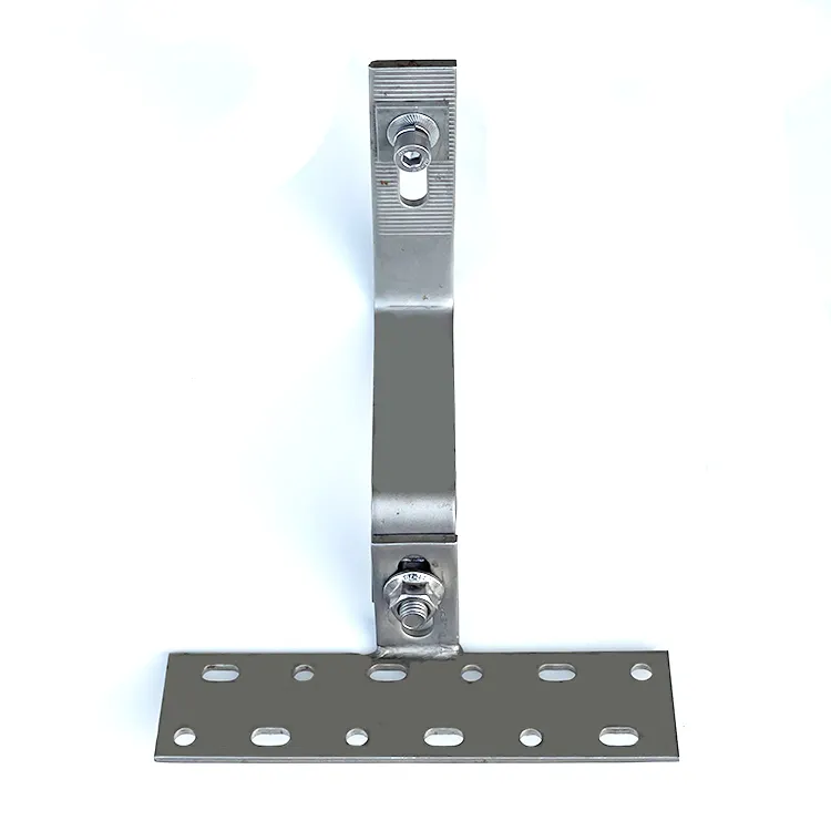 Aluminum PV Roof panel solar racking system foot holder hanger bolt