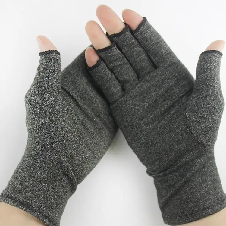 Compression Gloves Best Selling Unisex Fingerless Compression Arthritis Pain Relief Gloves For Men