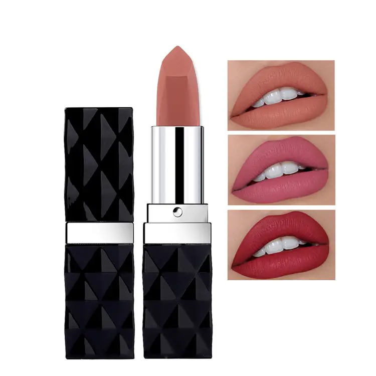 Pearly Diamond Lipstick Metallic Matte Lipstick Private Label High Shiny Lip Gloss Your Logo Matte Glossy Lipgloss