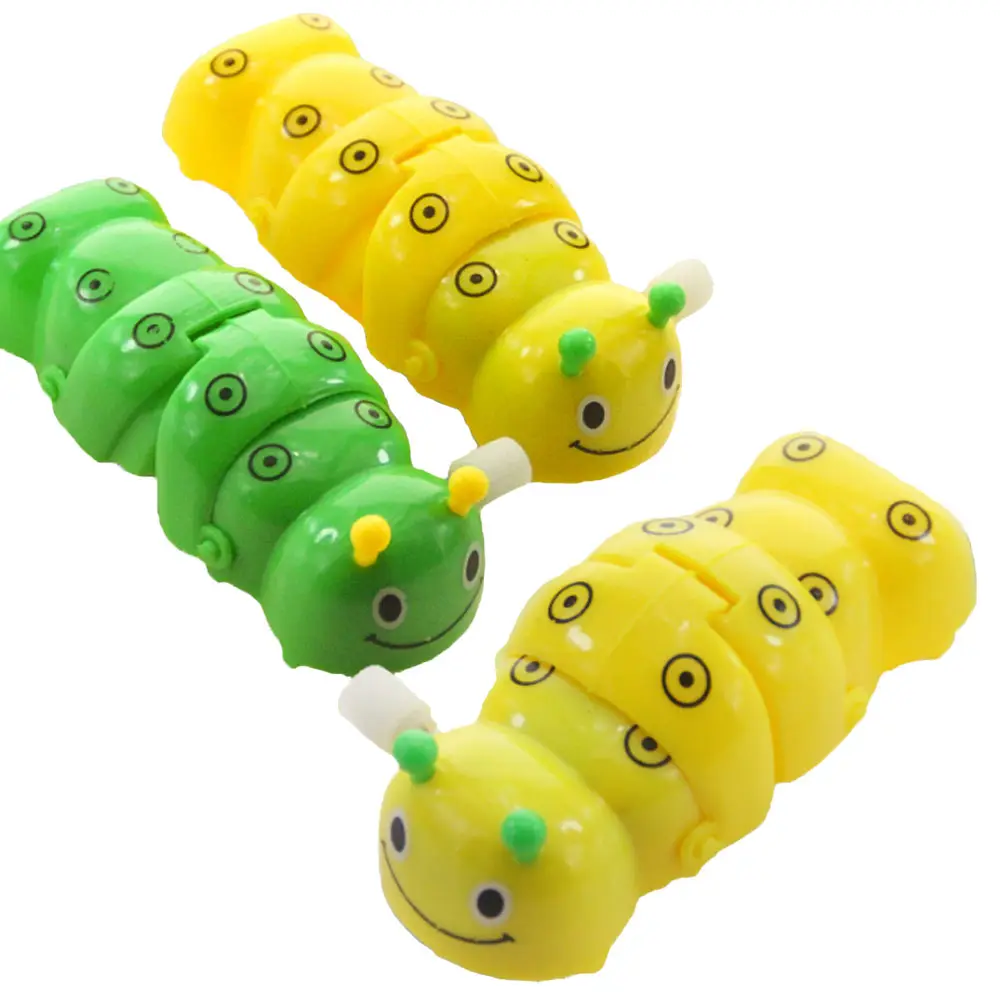 H260 Promotional High Quality Novelty Environmental Plastic Clockwork Insect Crawl Toy for Kids