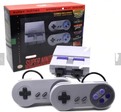 Retro Mini Super 21 Original Games SNES TV Video Handle Game Family Game Bits Classic Consoles