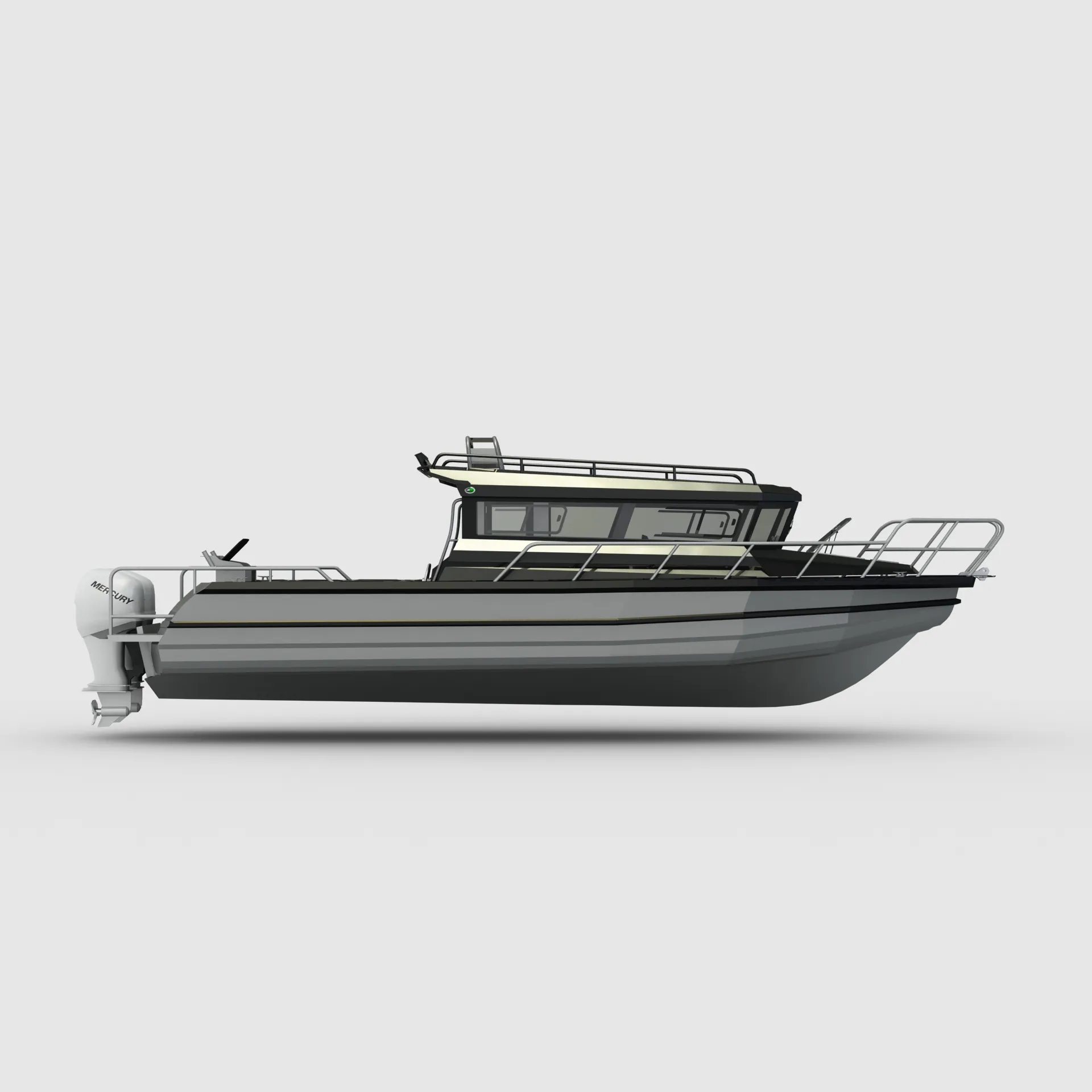Gospel Boat 30ft/9m fishing vessel model Easy Craft Aluminum/Aluminium fishing boat