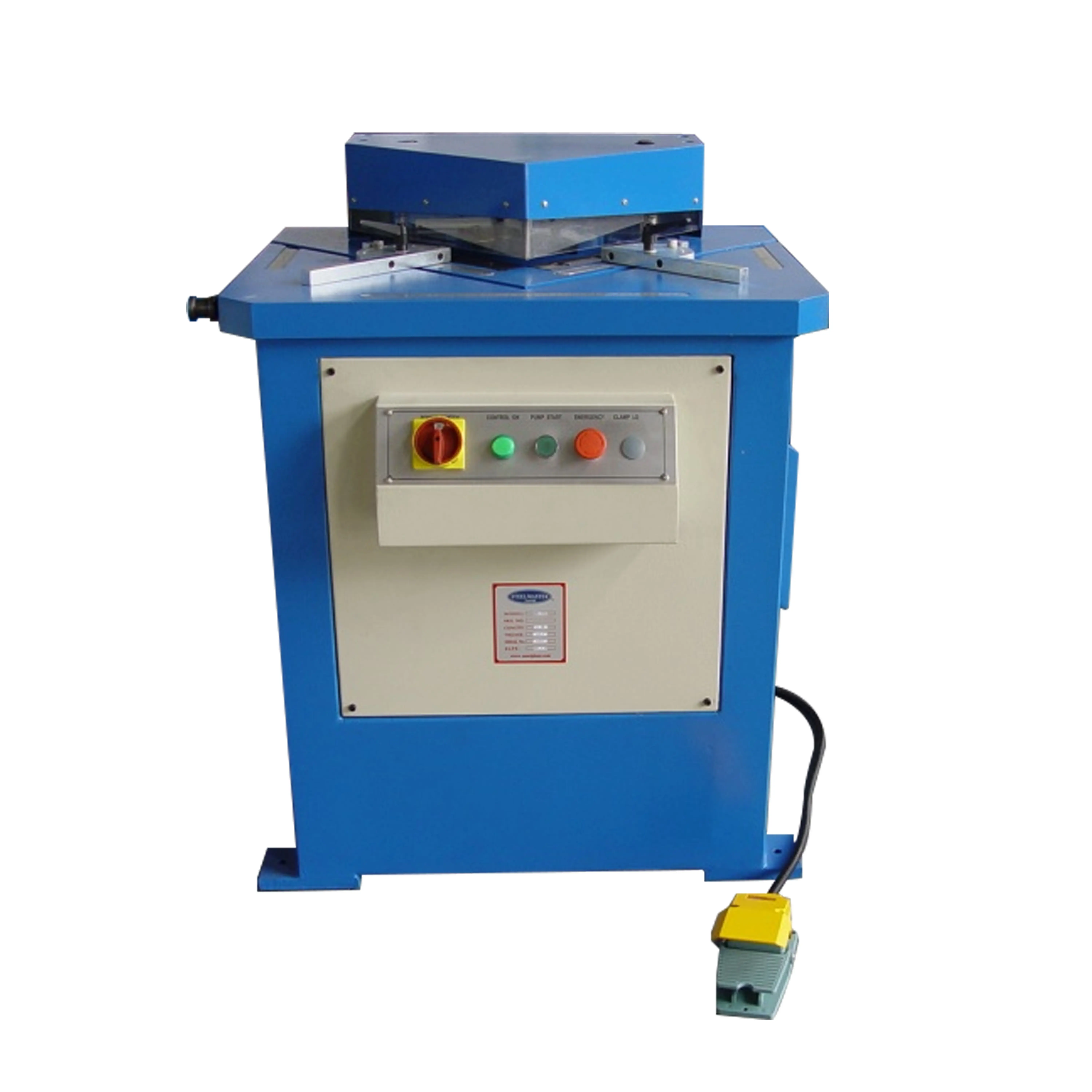 90 Degree Angle Cutting Machine Hydraulic Notcher Steel Plate