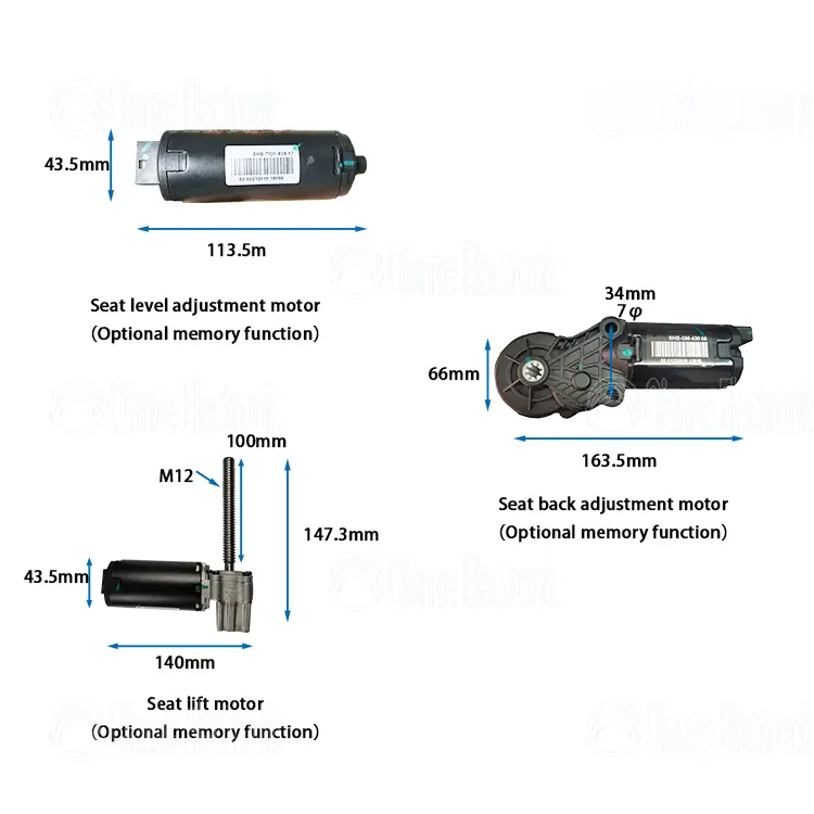 The high quality price discount is welcome Seat regulating motor