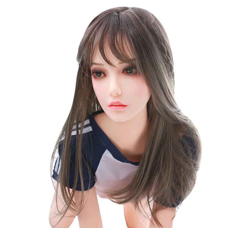 Silicone Sex Doll 148cm B Cup Bust Adult Love Dolls with Flexible Metal Skeleton Lifelike 3D Sex Toys