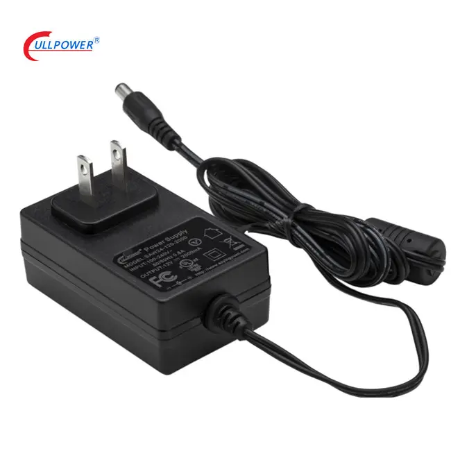 UL certificated DOE VI level 15v 2.0a switching power adapter