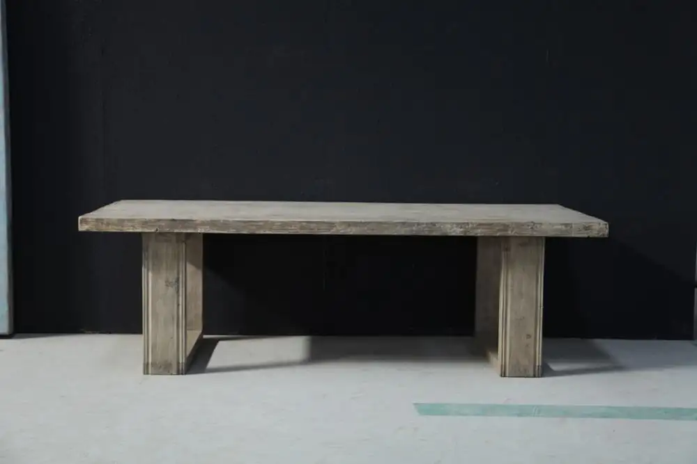 Antique Reproduction Recycle Wood Elm Popular Selling Dinning Table. KD Dinning Table Dinning Room Furniture